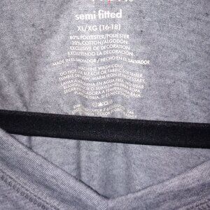 Danskin athletic shirred top slim fit XL